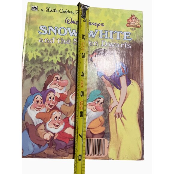 Walt Disneys Snow White And The Seven Dwarfs Little Golden Book 1984 Edition - Picture 14 of 15